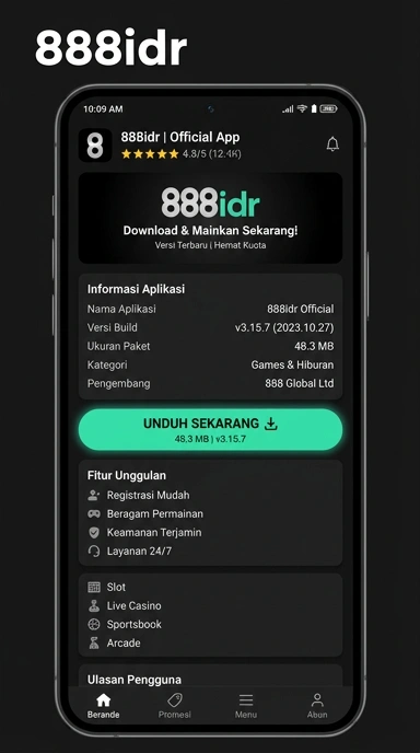 Halaman Unduh APK 888idr untuk Pengguna Android Indonesia