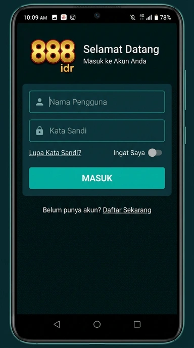 Masuk Akun 888idr untuk Pengguna Android