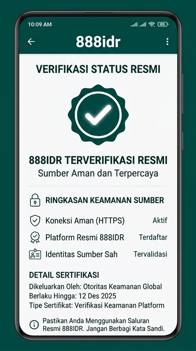 Kanal Resmi Aplikasi 888idr untuk Pengguna Android