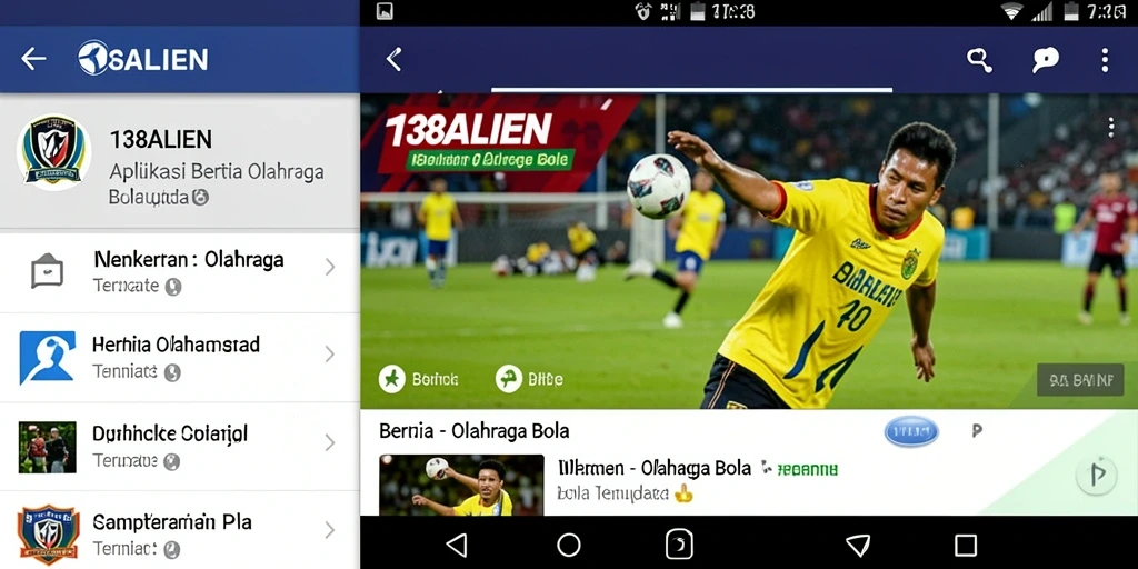 Tampilan antarmuka aplikasi 138ALIEN yang informatif dan menarik.