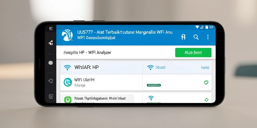 Tampilan antarmuka UUS777 yang informatif dan mudah digunakan.